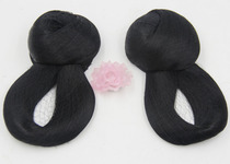 Ancient costume flower thousand bone shape hair bag pan head wig performance Children style hair bag ball head flower bud wig