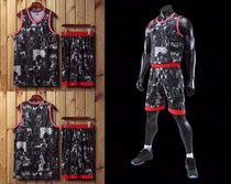 (Zhengda Sports-Chengdu) 19 light board basketball suit set group purchase printed jersey 353 basketball training suit