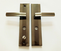 Old model original spring beauty heart Panpan security door 11 handle Bao Dean 888-13 type handle round hole