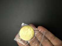 Factory Direct Selling White ten thousand Character Pendant Spot Tai Chi Pendant ten thousand Character Stuck Copper plated 3cm boutique