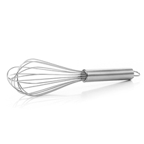 Manufacturer direct sales 10 inch stainless steel round handle eggbeater household egg agitators handheld manual eggbeater