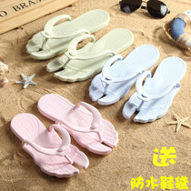 Travel carry slippers folding bath ultra light detachable beach travel slippers womens seaside shoes flip-flops mens shoes