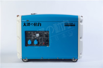 Daze Power 5kw small household silent diesel generator brushless pure copper single three phase equal power 5000 watts