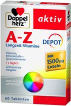 German direct mail Double Heart brand multivitamin ABCD mineral nutrition tablets supplement multivitamin minerals