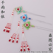 Ruyi Decorations Dot Silk Ruyi Opera Supplies Drama Supplies Flowers Denier Headgear Supplies Small Denier Supplies Headgear Accessories