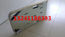 Duralumin stretcher Aluminum alloy folding stretcher Ambulance stretcher two-fold folding stretcher Hard stretcher spot