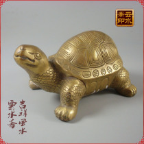 Pure Copper Turtle longevity peace copper tortoise rich longevity ornaments crafts
