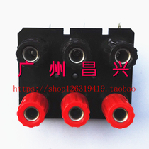 Cornering six-position power amplifier terminal terminal terminal connector banana socket