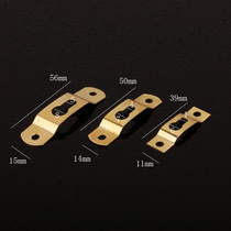 Golden gourd hole dark hanging round opening back plate buckle large and medium small picture frame frame photo frame back panel hanging hot sale