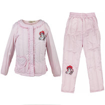 Feather broken size clearance winter white duck down girls down liner suit girls down pants underwear