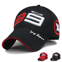 moto gp season 99 driver Lorenzo signature motorcycle hat outdoor sports baseball cap racing cap