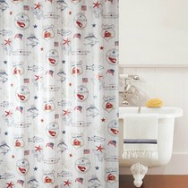 SPIRELLA Spree Country Bathroom Curtain Curtain Waterproof Plastic Shower Curtain Shower Curtain