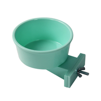 Woqi hanging cat bowl Food bowl Pet bowl Cat cage Villa dog cage Small dog bowl Teddy food bowl Drink water