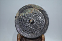 Imitation ancient bronze ware bronze mirror bronze mirror silver light 171141043 black lacquered ancient bronze mirror connoisseurre collection