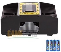 Texas Holdem small automatic card dealer plastic poker electric shuffle two special shuffler