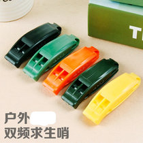 Fire survival Outdoor field first aid escape whistle Training whistle Fire alarm whistle High frequency whistle