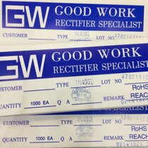 GW original 1N4007-B 1N4007 DO-41 1A 1200V in-line rectifier diode (1000 pcs)