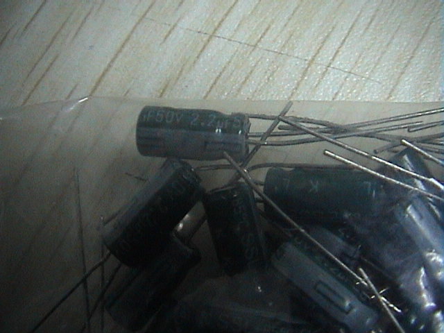 Electrolytic capacitor 50v 2 2uf 5mm * 11mm China