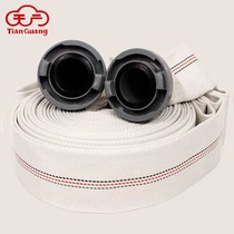 Direct selling Tiangang fire-resistant compression polyurethane lining canvas 2 inch 50 interface 20 m buckle 65 fire hose