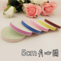 (small round rubber brick) selling cute 5 * 0 8cm3 layers of round sandwich engraving rubber brick professional engraving rubber brick