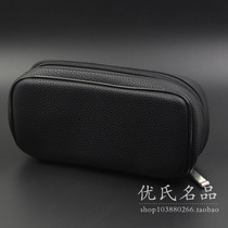 Value hot selling pipe bag all kinds of grain leather pipe straw bag tobacco bag single double bucket bag