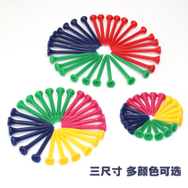 Golf Scale Ball Nail Cup Shaped Ball Nail Golf Plastic Ball Tee Golf Needle Multi-Dispersion Clothing 3 Dimensions