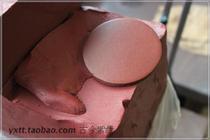 Ancient Today Purple of the Purple Rim Purple Sand Clay Material Pottery Clay hand larger-red clay material fine and red mud 1 catty 5 Yuan