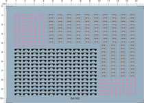 64165-A4217 snowflake fireworks eye glasses sunglasses set to make resin model Water patch 1