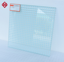 Taiwan glass 6mm-white dot colored glazed glass