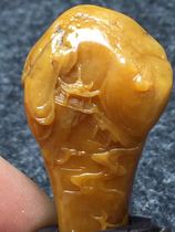 Xileng Printing Society Golden stone seal carving knife printing mud authentic Shoushan stone carving Tian Huangshi ornaments Crafts gifts with certificate