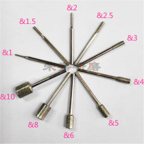 Diamond grinding head alloy grinding diamond grinding rod 3mm cylindrical type