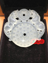 National Wind Imitation Ancient Xiu Jade Everything Safe and Double Leopard Leopard of Ping An Jade Pendant Pendant Pendant