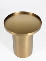 Spot Ostfbd Table simple modern stainless steel combination Tea angle a few brushed brass color mother and baby