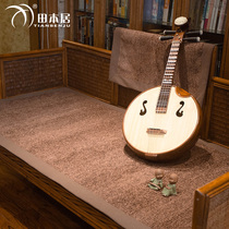 Solid wood sofa mat four seasons general cloth 1 2 3 combination package anti - slip new Chinese style three - person seat