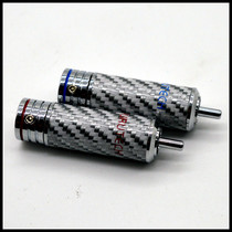 Furutech ancient river rhodium plated RCA head audio amplifier lotus plug audio signal line connector
