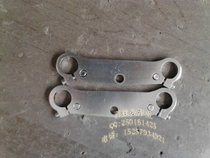 49CC Mini small sports car accessories frame faucet connecting block front fork upper and lower connecting plate