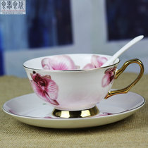 Food utensils Food substitute Bone China European-style coffee cup set English black tea cup Flower tea cup English afternoon tea cup
