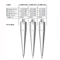 British Renishaw stylus A-5003-5240 M5 tooth probe ZEISS three-coordinate stylus