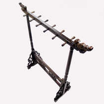 Mahogany brush holder black sandalwood Wood chicken wing wood double dragon head pen hanging bamboo pen holder special offer