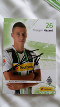 Little Azar Belgium Chelsea Mönchengladbach official autograph card