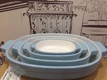 KitchenAid KBLR04NS ceramic baking dish cheese baked rice plate rectangular oven Western dish set