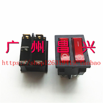 KCD3 double double switch copper Leg 6 feet with light rocker plate double switch boat switch with light switch