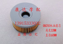 Applicable QM250J Big Eye 250 DR250 Engine Oil GN250 Wangjiang 250 Engine Oil Filter Core