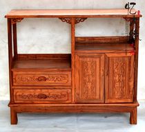 Mahogany furniture Chinese solid wood sideboard rosewood tea cabinet wine cabinet cupboard multi-function cabinet