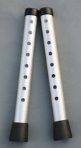 Walker professional without wheel foot tube pair Please note that it is a pair of pipe fittings and non-slip mats