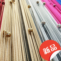 K9 carved bead thread curtain encrypted hanging curtain clothing store porch partition curtain cafe window restaurant decorative curtain