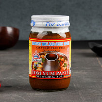 Multi-Province * thai original Purdue wide winter pubic jam 225g * 6 bottles of sour spicy soup winter scrotum hot pot bottom stock