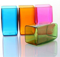 Color transparent thick couple water cup creative mouthwash Cup fashion wash cup brushing Cup