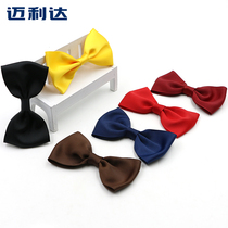 Color small bow decoration hair accessories headwear hair card decoration clothes small bow tie handmade gauze material