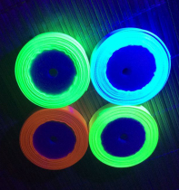 Black light drama performance props luminous ribbons Fluorescent ribbons can be used as words and patterns